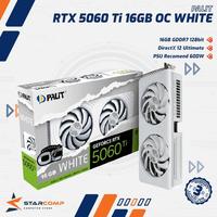 Gambar VGA Palit GeForce RTX 5060 Ti White OC 16GB GDDR7 dari Starcomp Solo Kab. Sleman 1 Tokopedia