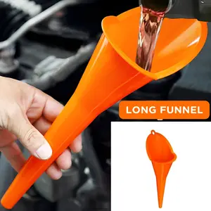 Carzkool Nozzle Corong Air Minyak Bensin Long Mouth Funnel - XMO755 free ongkir