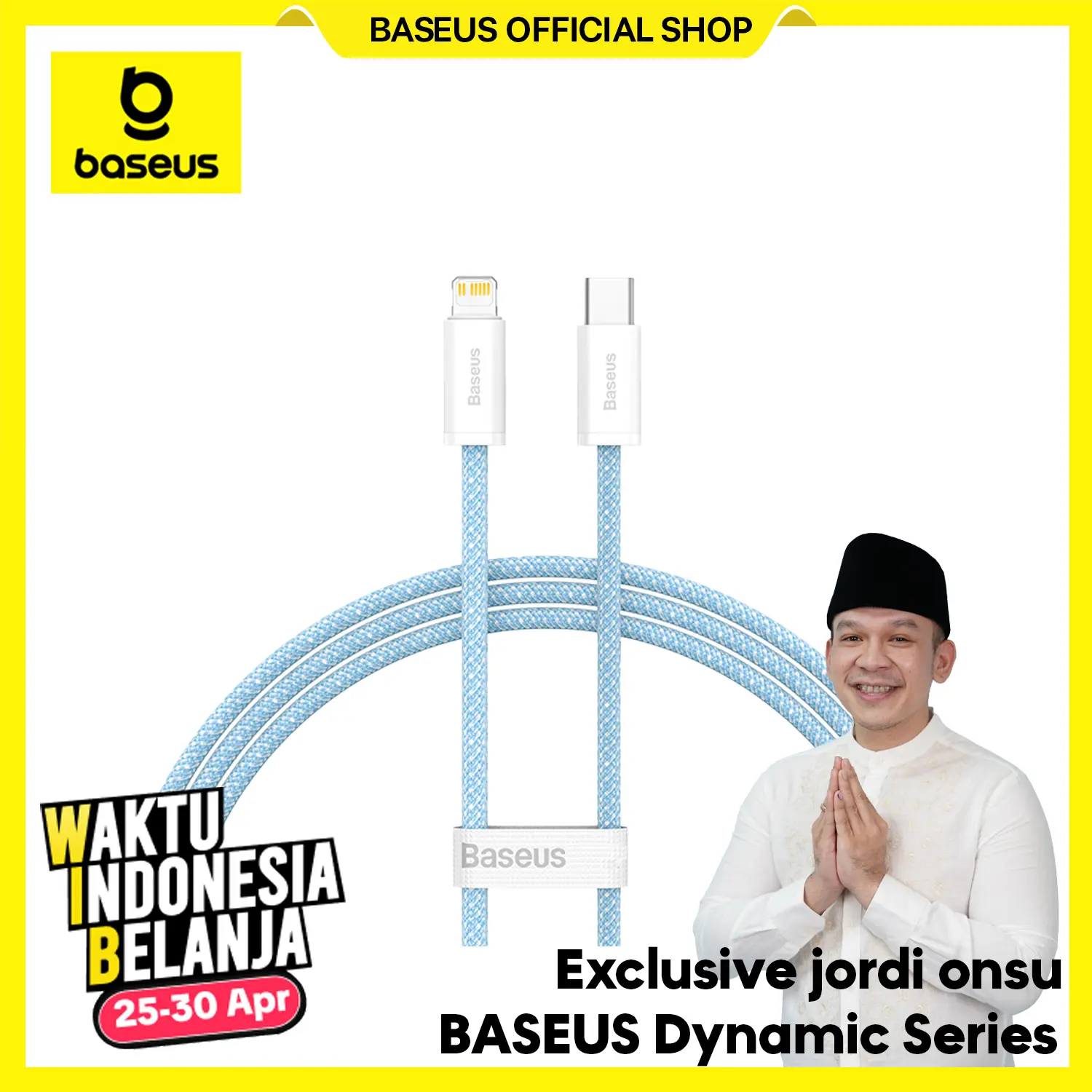 Baseus Dynamic Series Fast Charging Data Cable Type-C to Iphone 20W 1Meter/2Meter | Kabel data | Fast Charging USB Charging Cable Handphone Ponsel Panjang
