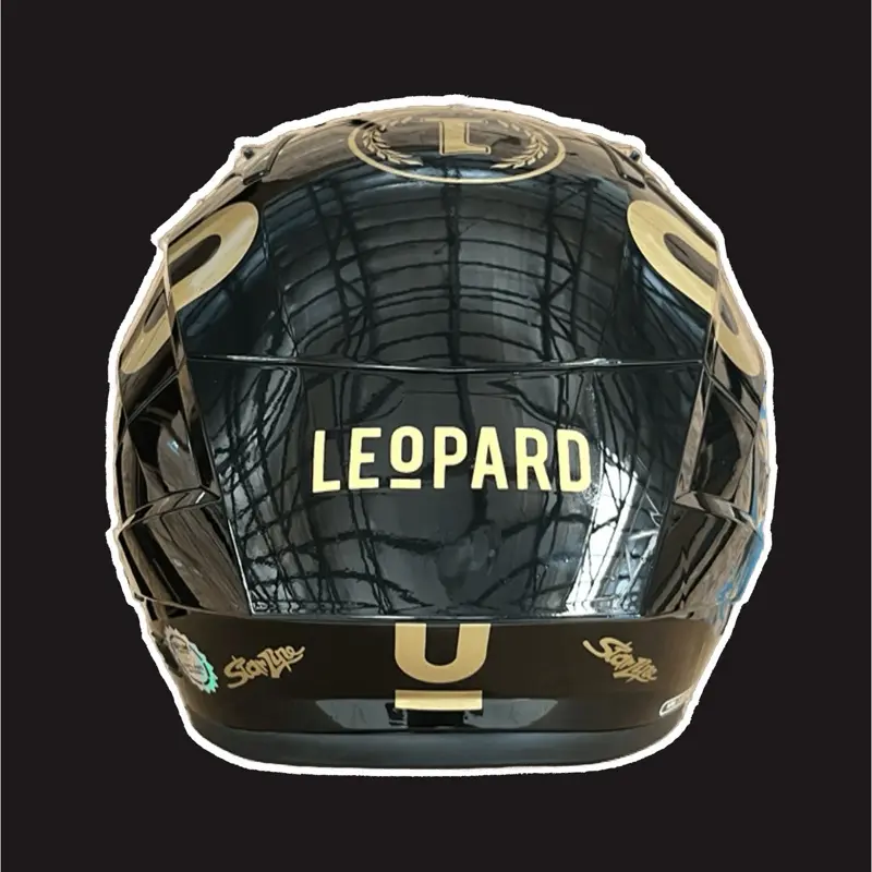 HELM X7 STARTEX MOTIF LEOPARD Motorcycle 3