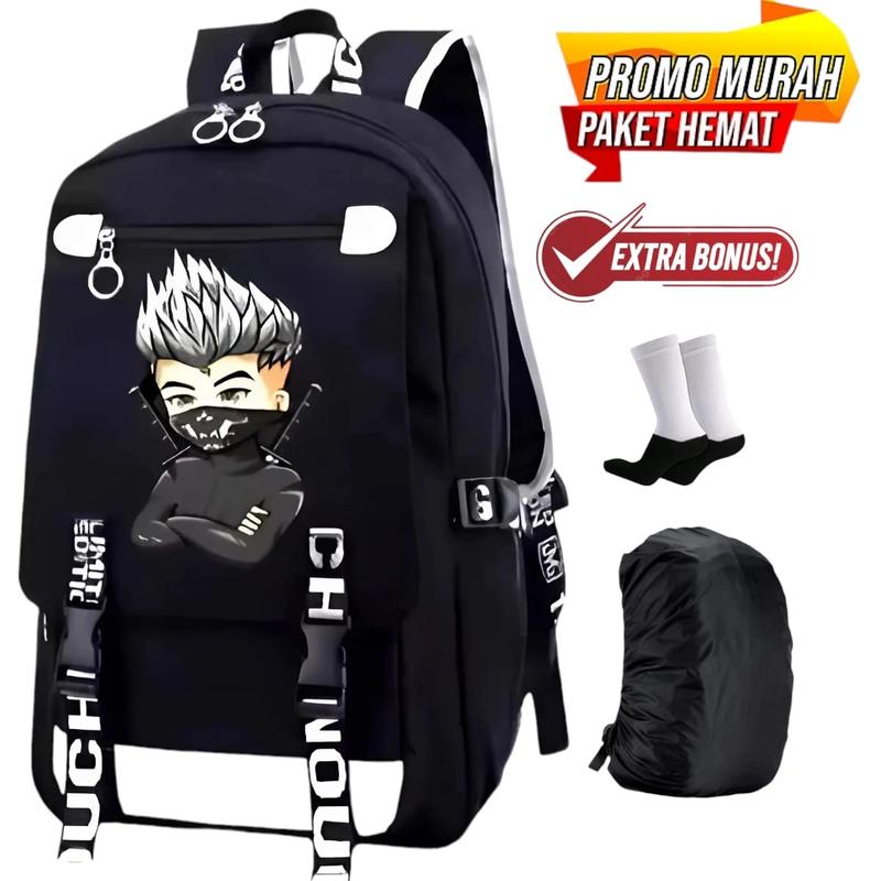Product Introduction of TAS RANSEL PRIA TERMURAH RANSEL SEKOLAH TAS PRIA DISTRO KEREN TERBARU  RANSEL KANVAS KAPASITAS BESAR TAS PUNGGUNG Backpack Wanita 20