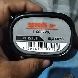 SPEEDS Peluit Wasit Pluit Treble Whistle Olahraga Periwitan Alat Outdoor Ball Bola Sport 120db + Lanyard Tali Linesman 007-15