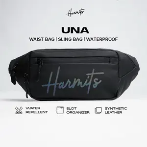 Harmits Project - UNA Waistbag Slingbag Waterproof Glow in The Dark Tas Pinggang Selempang Ringan Anti Air Pria Wanita