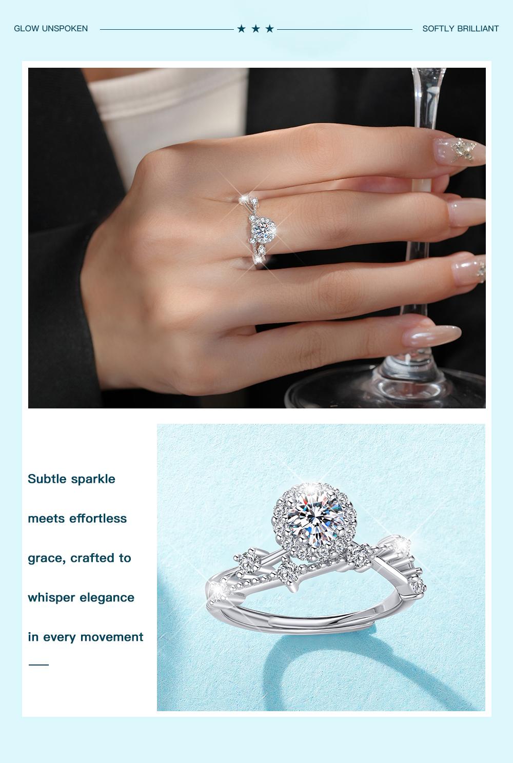 【003Harga telah dibanting, segera di CO】Chard Wake Cincin Wanita Berlian Perhiasan Mewah Fashion Zircon Sertifikat GRA Cincin Cewek Free Size CWR089-Silver 【003Harga telah dibanting, segera di CO】Chard Wake Cincin Wanita Berlian Perhiasan Mewah Fashion Zircon Sertifikat GRA Cincin Cewek Free Size CWR089-Silver