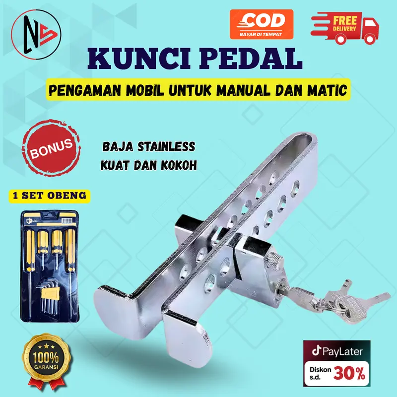 Kunci Pedal Mobil Anti Maling Matic dan Manual Semua Merek Tipe Mobil 0