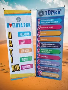 Stiker / Banner 10 PROGRAM POKOK PKK aksesoris