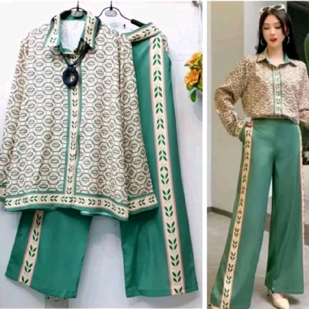 STELAN ORJO COMBINASI Lengan panjang