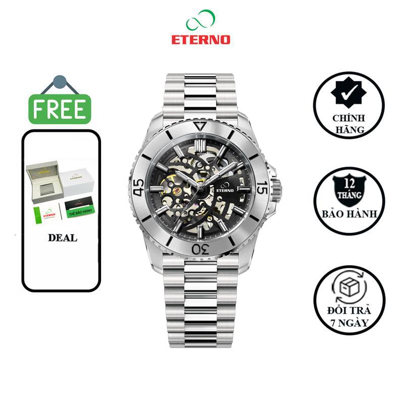 Đồng hồ Cơ Nam ETERNO E25-0081 AUTOMATIC Mạnh Mẽ - Sang Trọng Chống Nước VBB