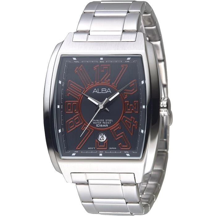Promo Alba Active Jam Tangan Pria Tank AS9C59 / AS9C59X1 Quartz Black ...