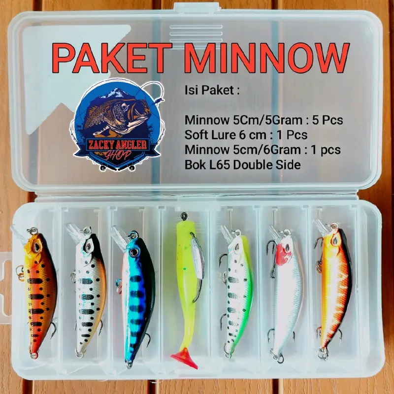 Paket Minnow Isi 7 Pcs 1