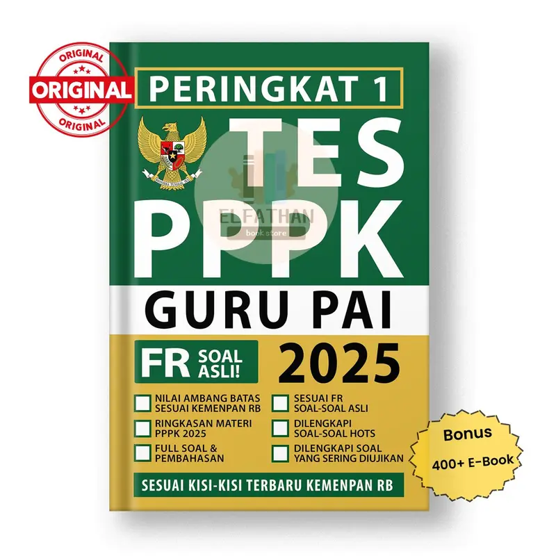Buku PPPK / P3K Guru PAI 2025 Original Terbaru 0