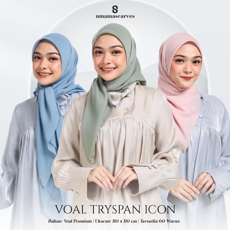 Umama Scarves - Voal Tryspan Icon LC Pouch 1