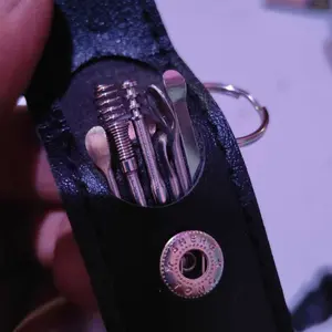 TAIYO Pembersih Telinga Set Karakter Kartun Korek Kuping Bersih Ear Wax 6in1 Stainless Perlengkapan