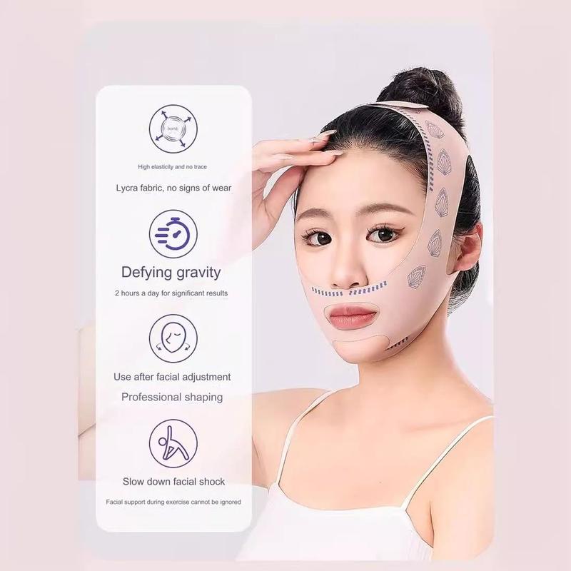Product Introduction of V Shape Face Lift Tape, Body Slimming Strap, Cheek Strap, V Shape Face Lift Strap, Thin Mask Strap, Face Line, Smooth Breathable Strap, Double Chin Reduction 35