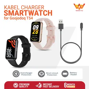Kabel USB Charger Casan Smartwatch Jam Tangan Goojodoq T54 Magnetic Smart watch Type A Charging