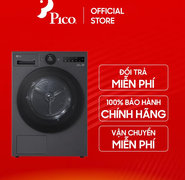 Máy sấy LG Inverter 12kg RX12VHP3K màu đen