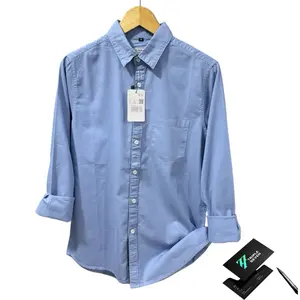 Kemeja Z4R4 kerah lengan panjang size M s/d 5XL | kemeja pria premium | kemeja formal pria Casual Katun Baju Kerja Hitam Linen Slim Fit Kantor Cowok