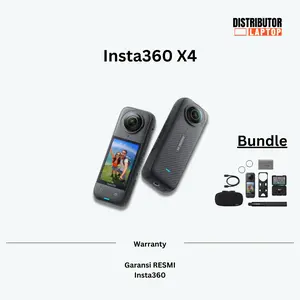 Insta360 X4 Action Camera 360° AI-Powered 8K Action Camera, 72MP Photos, 100fps 4K Recording, HDR Video Insta 360 X4