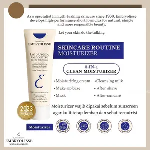 【Buy One Get One Free】 Embryolisse Lait-Creme Concentre 75ml Miracle Cream 6 IN 1 Pelembab Moisturizer Wajah Makeup Base Primer 1pcsVHANS
