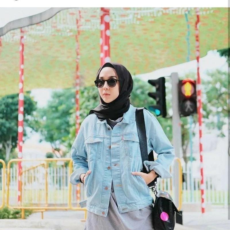 Product Introduction of Jaket Jeans Denim Tebal Wanita Ready Ukuran M-XXXL 7