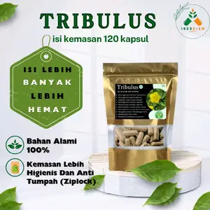 120 Kapsul Herbal TRIBULUS 100% Herbal Alami Berkualitas Premium