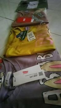 Product Review of COD KODE B (B01-B50) PEMBAYARAN BAJU KAOS PANJANG PENDEK PREMIUM MURAH from a**o 0