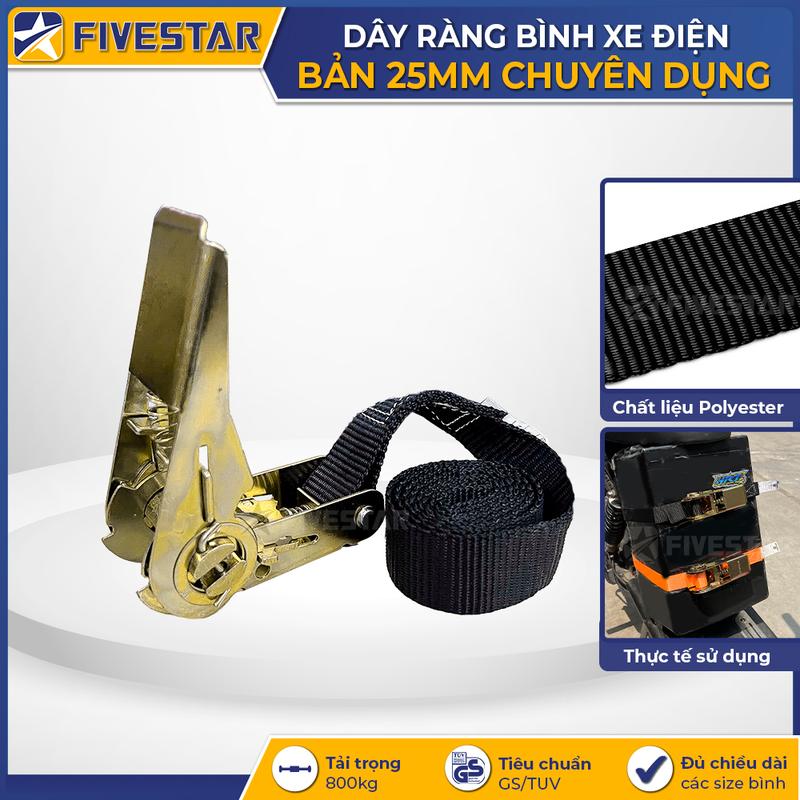 Dây Ràng Bình Xe Điện Có Tăng Đơ - ĐỦ SIZE BÌNH