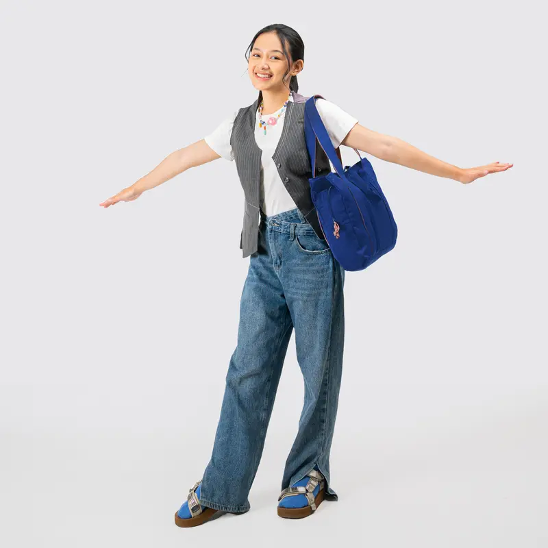 Exsport Get On It Tote Bag - Dark Blue 8