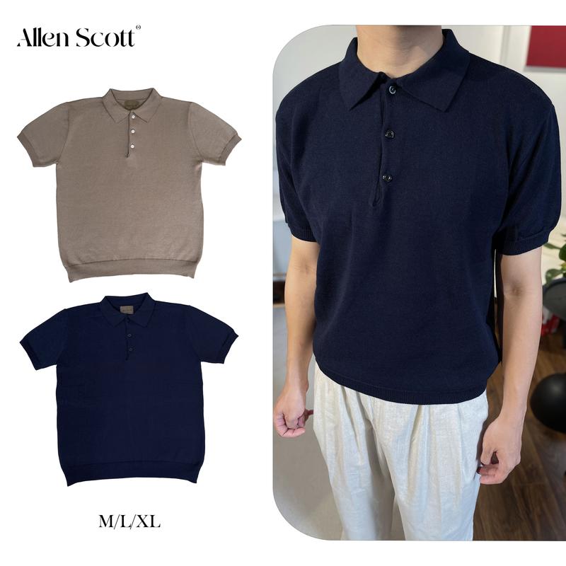 Áo Polo Len Knit “Easter” Chất Vải Dệt Kim Premium