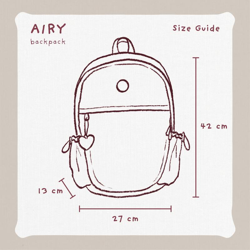 ITISYOURSS Airy Backpack | Tas Ransel Gemes | Tas Ransel Kuliah | Tas Ransel Sekolah | Tas Punggung | Tas Laptop | Tas Waterproof 7