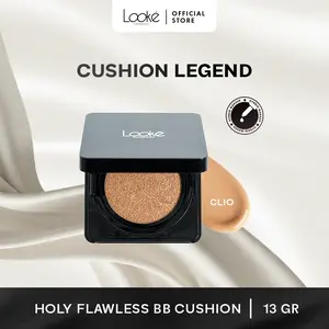 [NFS] [CLEARANCE SALE] Looke Holy Flawless BB Cushion Eos - 13gr Wajah Extract Blemish Cover Foundation ED 07/26