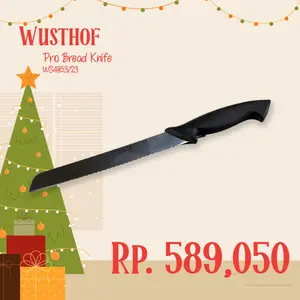 Wusthof Pisau Roti Pro Bread Knife 23CM Handle Silicone Ukuran 23CM WS4853/23