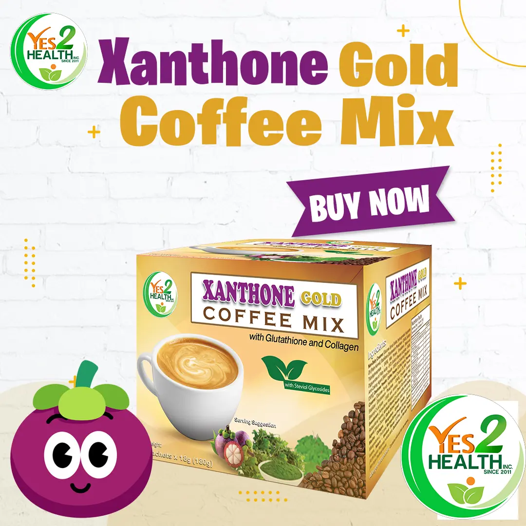 mx3 coffee benefits ingredients glutathione collagen side effects Xanthone Gold Coffee Mix with Gluta Collagen Sweetened by Stevia