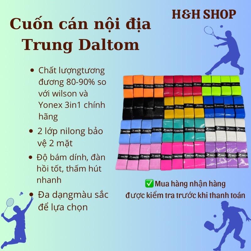  cuốn Daltom 2 lớp nilong Cuốn cán cầu lông tennis cần câu cá nội địa Trung Daltom sport,băng quấn,thể thao,baminton 