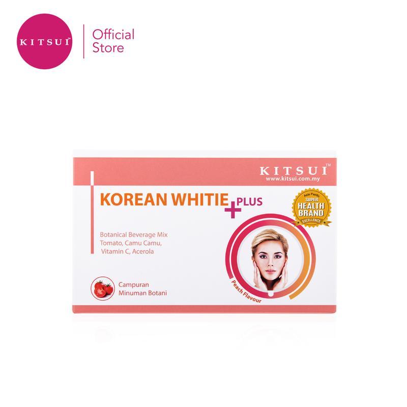KITSUI Korean Whitie Plus (Tomato) 17's x 5g Halal-Certified Botanical ...