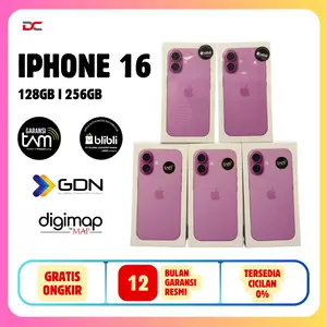 ( Exclusive Live Robi Bois ) Apple Iphone 16 128GB I 256GB I 512GB Garansi Resmi Indonesia