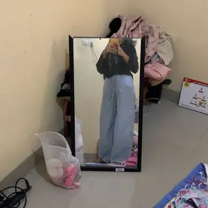 MidSop - Celana Panjang Wanita Kekinian - Celana Garis Garis Wanita Highwaist Terbaru - Kulot Strip Pants Katun Hitam