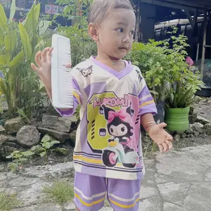 Dunia Anak - Setelan Angka Roblox premium Anak Perempuan Celana Pendek Usia 1-8 tahun- Setelan Roblox Murah Baju Angka Anak Cwek Premium - Stelan kaos angka Cewek