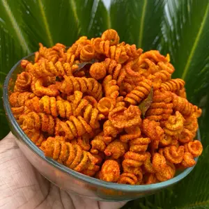 SIRAFA SNACK Makaroni Spiral - Camilan Istimewa Snack Pedas Tekstur Renyah & Gurih Cocok Sebagai Makanan Ringan atau Sajian Variatif