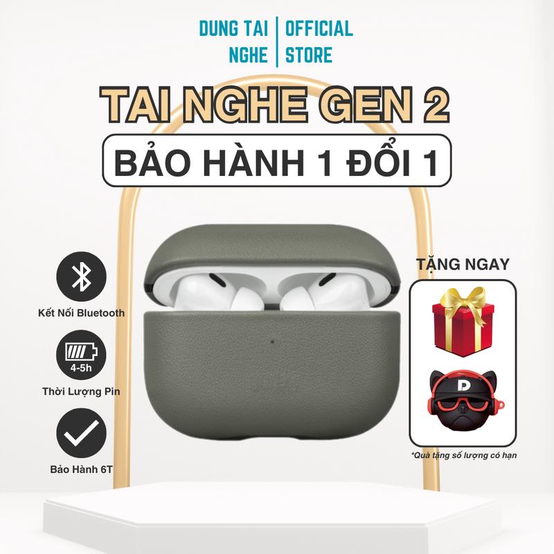  Tai nghe Bluetooth AP-Gen 2 Bass căng âm thanh hay cảm biến dừng nhạc chập qua bài tainghe xuânsang Nhét Tai Nghe Nhạc tai nghe  iphoneTính năng nổi bật Nghe gọi và mic đàm thoại ổn định. 