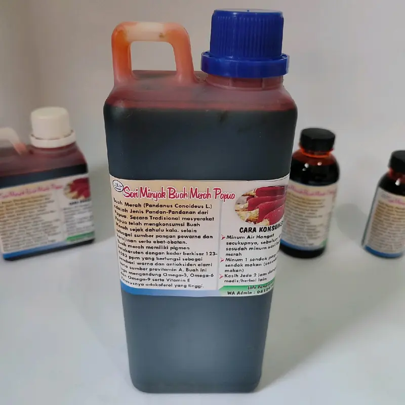 Sari Minyak Buah Merah Papua 1Liter 1