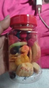Product Review of Buah Toples 300ml | Keripik Buah | Buah Kering | Kripik Buah | Keripik Strawberry Kering | Snack Buah | Cemilan Buah | Snack Sehat | Snack Bawang Merah Bawang Putih | Mix Buah Toples | Cemilan Sehat | Keripik Bawang | Keripik Sayur from ** N** ** 0