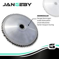 Gambar PULLEY CUSTOM BEAT FI SCOOPY FI VARIO 110 FI (STATER KASAR) GFM JANGEBY G2 dari Proper Racing Line Kota Administrasi Jakarta Utara 2 Tokopedia