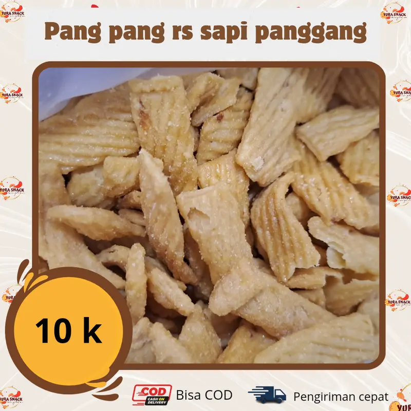 Pang Pang Gurih Manis | Pang Pang Rasa Sapi Panggang | Pang Pang Segitiga | Pang Pang Susu | Pang Pang Warna | Pang Pang Stik |  Camilan Renyah & Gurih 250gr 500gr 1kg | Gratis Dus + Bubble Wrap 0