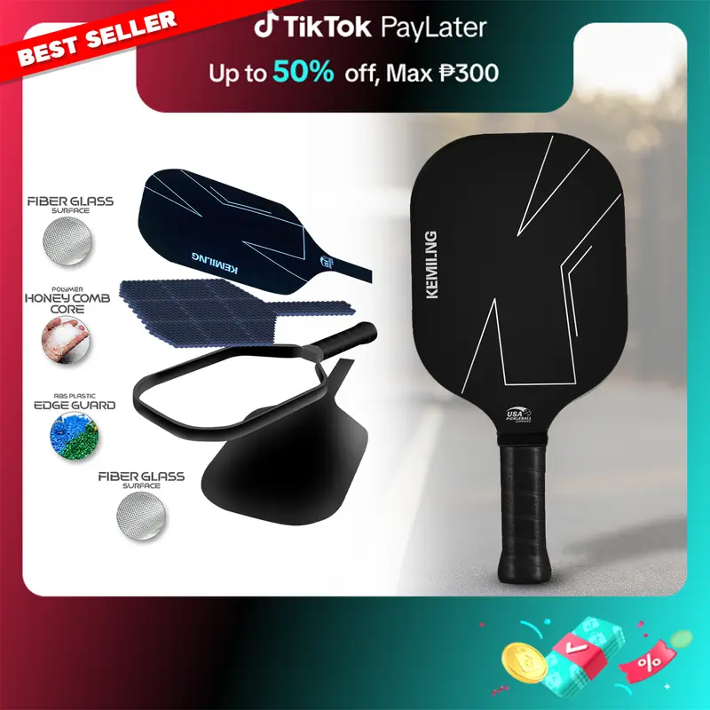 Pickleball Paddles Set USAPA Approved, Lightweight And Durable With Unique Design, USAPA