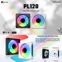 Gambar KYO InfinitiX PA120/ PL120 / HL120 Fan ARGB 120mm ARGB Sync InfinitiX Fan case ARGB dari KYO Indonesia_NEW Kota Administrasi Jakarta Utara 4 Tokopedia