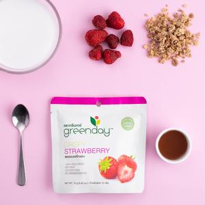 Greenday Strawberry  | Freeze Dried Fruits | Healthy Snacks | Single Serve