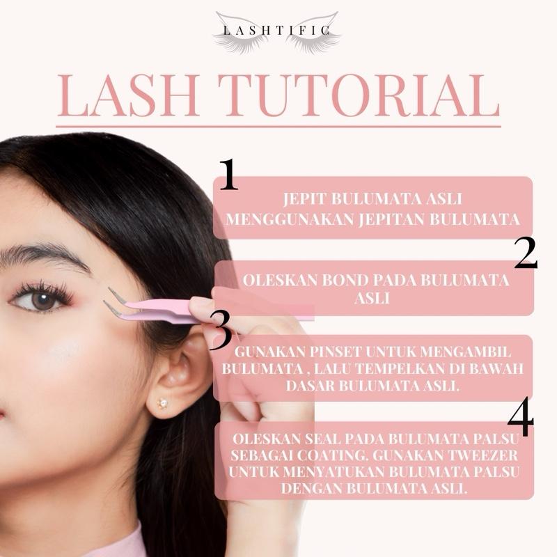 LASHTIFIC Bulumata palsu Blaire S04 Individual Lashes Cluster Lash Fake Lash 10-14mm | Set | Lem + Remover | Eyelash Extension bulu mata tempel 3