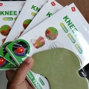 1 PAKET ISI 5 BOX 50 PCS - KNEE PATCH Koyo Nyeri Sendi Lutut Leher Herbal Original Pereda Nyeri Sendi