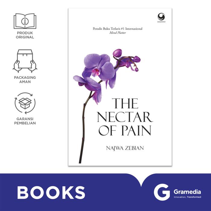 Gambar Novel The Nectar of Pain (Najwa Zebian) (SC) dari Gramedia Kota Administrasi Jakarta Timur Tokopedia